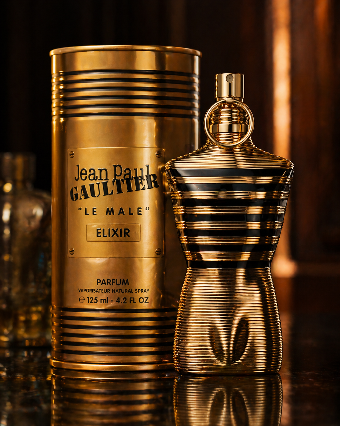 Jean Paul Gaultier Le Male Elixir Parfum (4.2 Fl Oz)