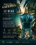 Jean Paul Gaultier Le Beau Le Eau de Parfum 4.2 Ounce